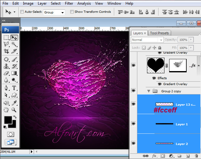 Valentine's Day Photoshop ideas. Shiny heart on the dark background, Retro car, clouds, paint splashes, Talbot-Lago T-150 CSS, car wallpaper
